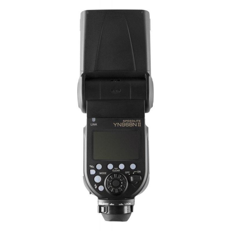 Lampa błyskowa Yongnuo YN968N II do Nikon tył wysokość
