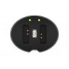 Ładowarka dwukanałowa Newell SDC-USB do akumulatorów NB-13L - Zdjęcie 3