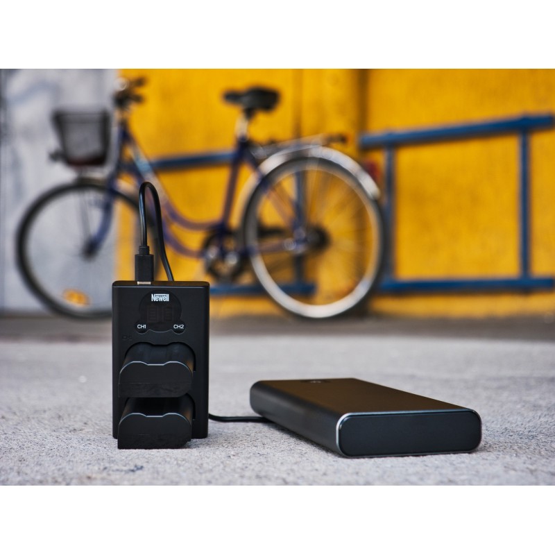 Ładowarka dwukanałowa Newell DL-USB-C do akumulatorów LP-E8 - Zdjęcie 9