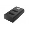 Ładowarka dwukanałowa Newell DL-USB-C do akumulatorów NP-BX1 - Zdjęcie 1