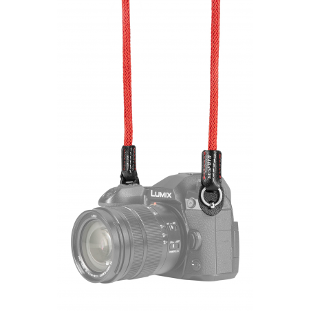 Pasek do aparatu GGS NMS-1BR - czerwony - Zdjęcie 2