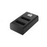 Ładowarka dwukanałowa Newell DL-USB-C do akumulatorów AB1 do Osmo Action - Zdjęcie 1