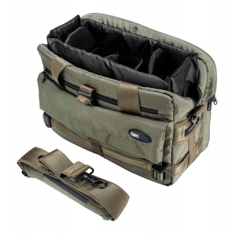 Torba fotograficzna Camrock Metro M10 - khaki - Zdjęcie 4